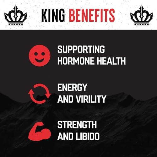 The Fittest King – Testosterone Booster Supplement – Supports Hormone Health,