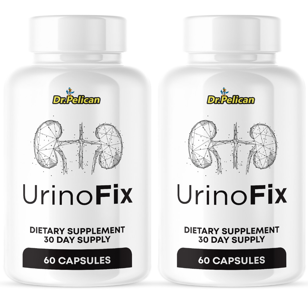 UrinoFix- Prostate Support- 2 Bottles- 120 Capsules