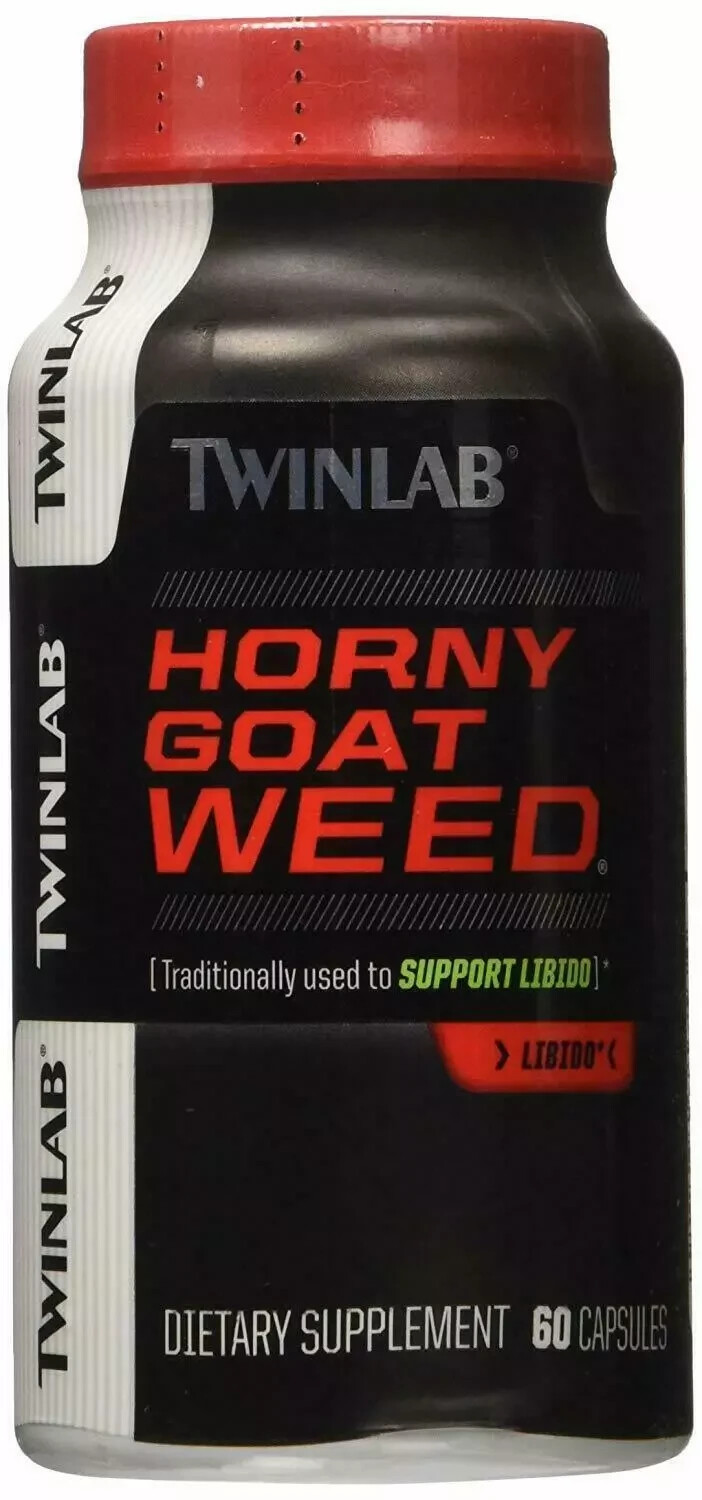 TwinLab HORNY GOAT WEED 60 capsules | ***FREE SHIPPING***