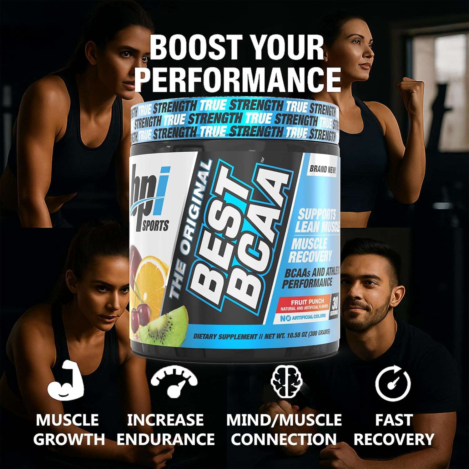 Best BCAA Powder – Muscle Recovery Support – Branched Chain Amino Acids | Buildi