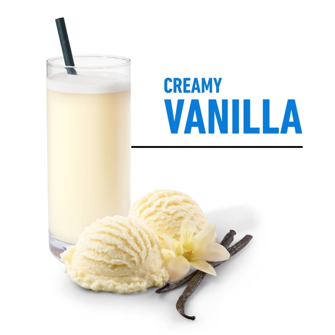 Zero Carb 100% Whey Protein Isolate Powder, Creamy Vanilla, 25G Protein
