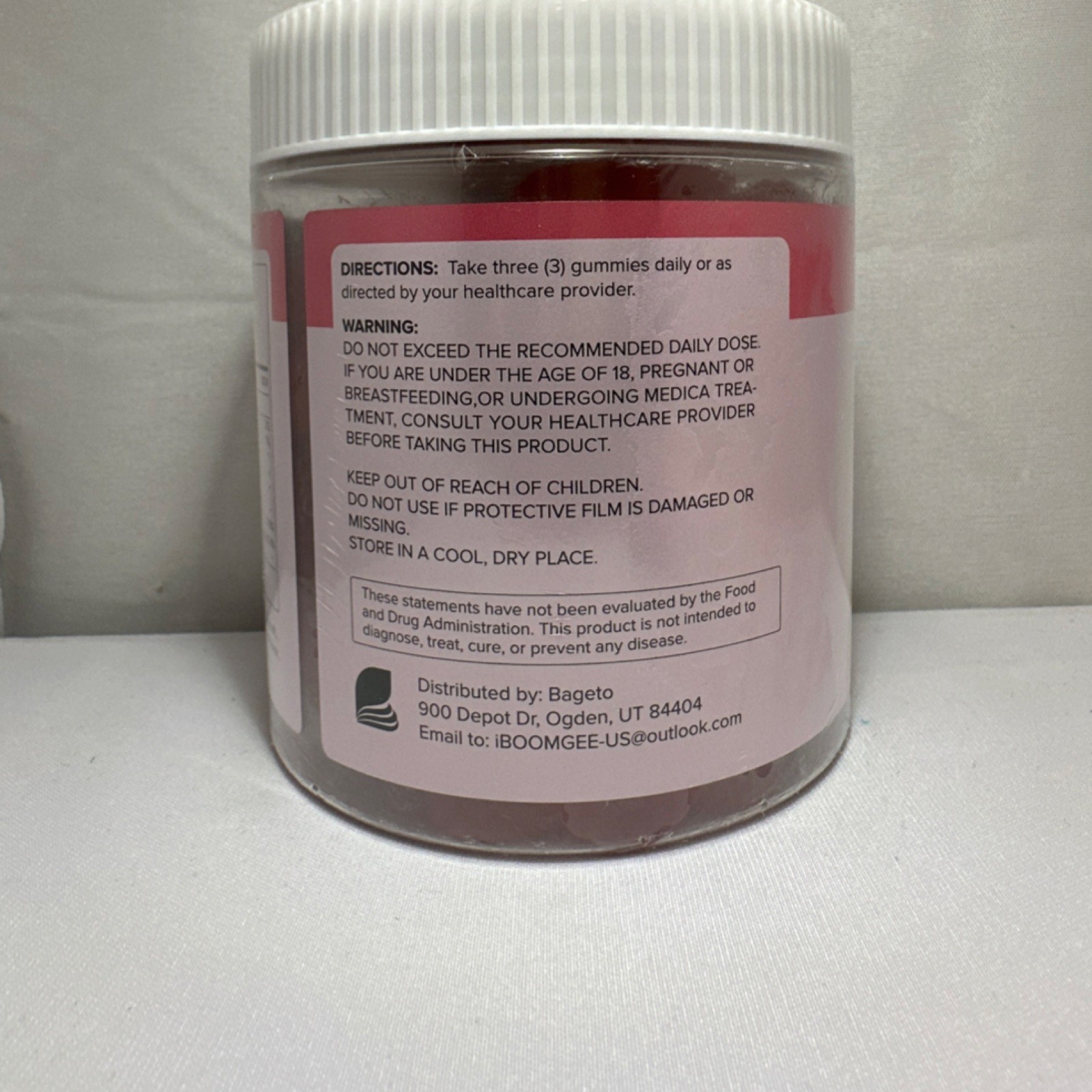 Bageto Creatine Monohydrate Gummies Strawberry Lemon 120 Women Collagen BCAA