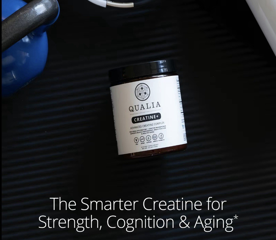Qualia Creatine + Advanced Creatine Complex – 5.6 oz Magnesium 9/2027