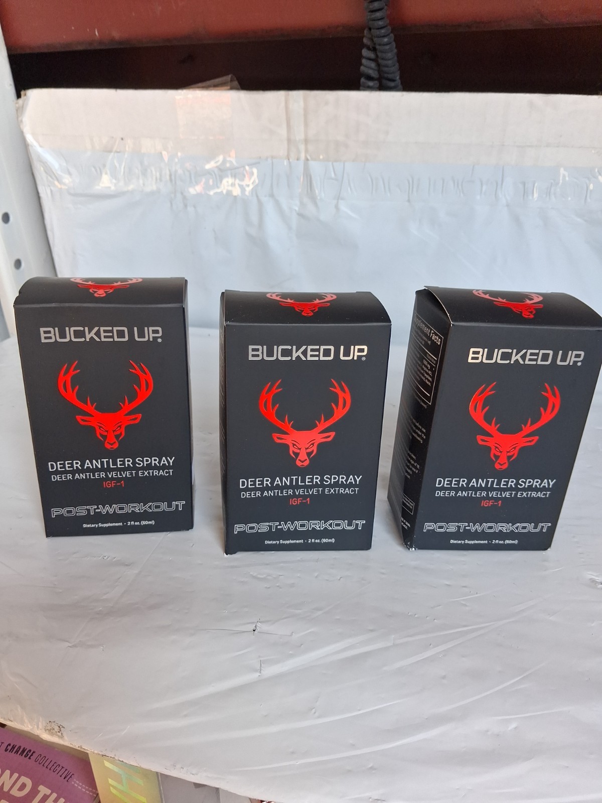 Bucked Up Deer Antler Velvet Extract Spray – 2 fl oz 3pk