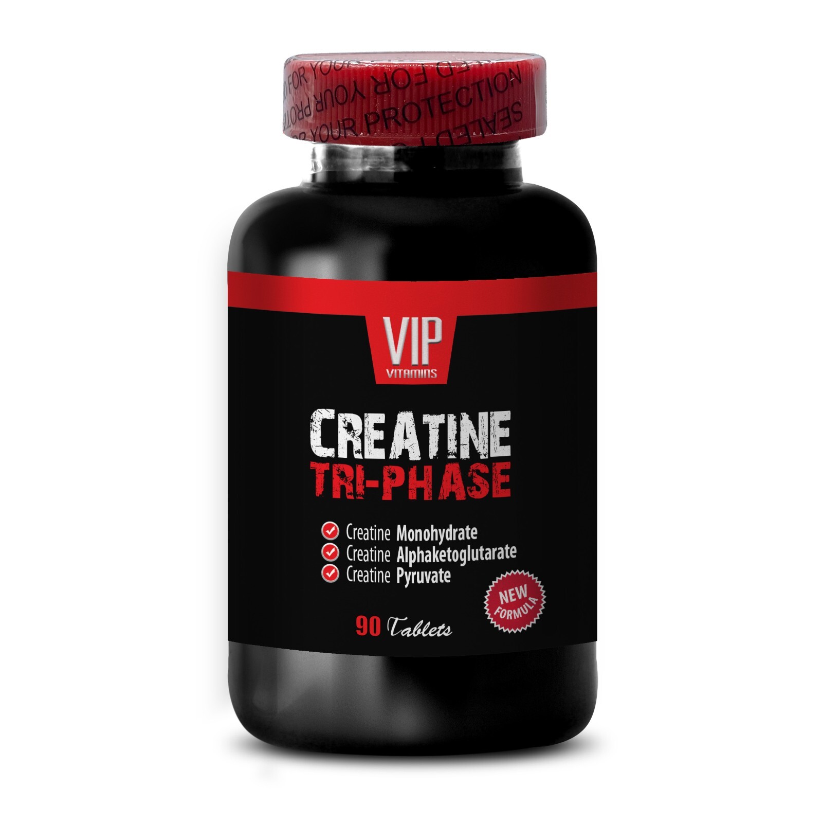 Sport Vitamins – CREATINE TRI-PHASE – Increase your Work Creatine Pyruvate 1B 90