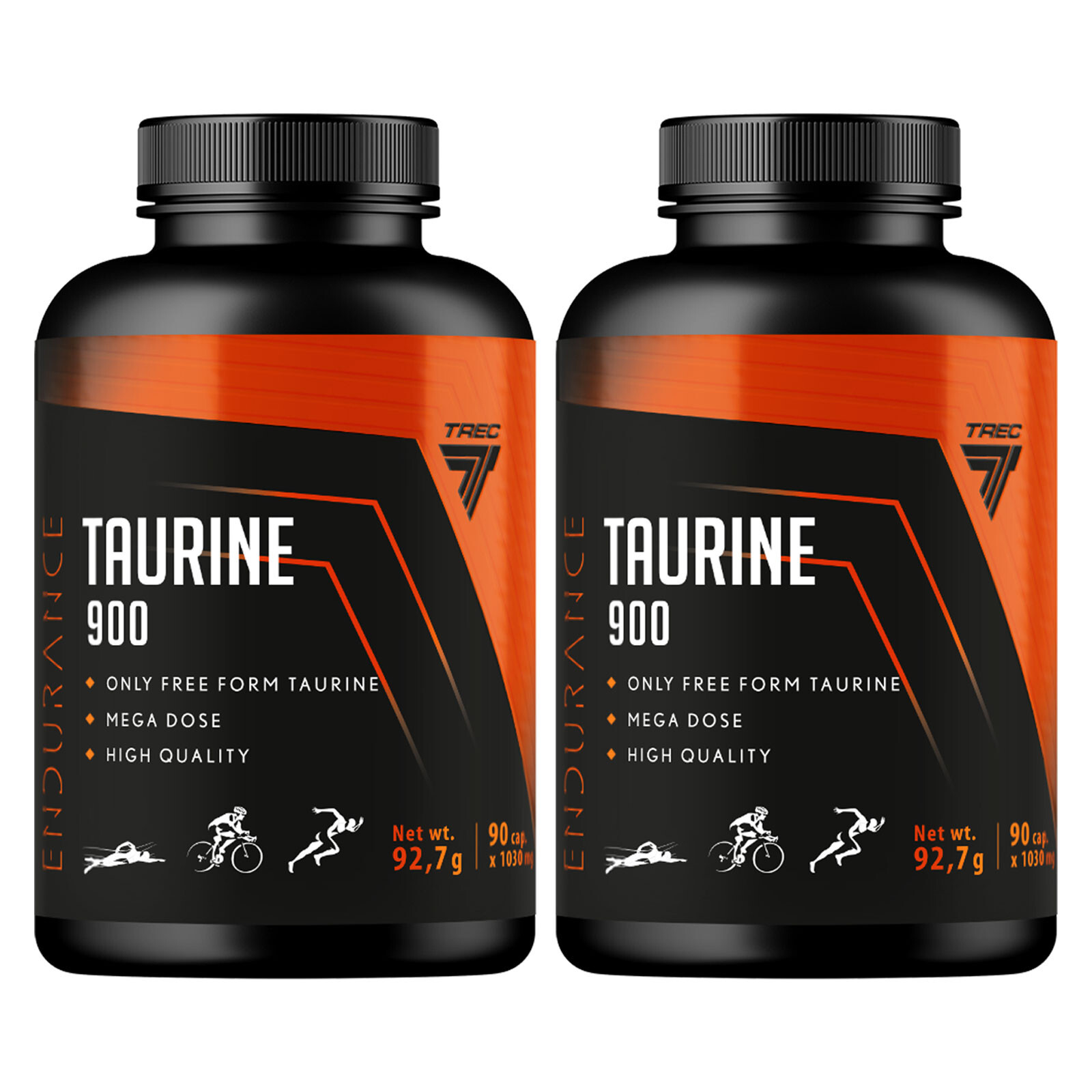 TAURINE 900 – 90–270 Capsules – Focus, Energy, Muscle, Amino Acid – No Caffeine