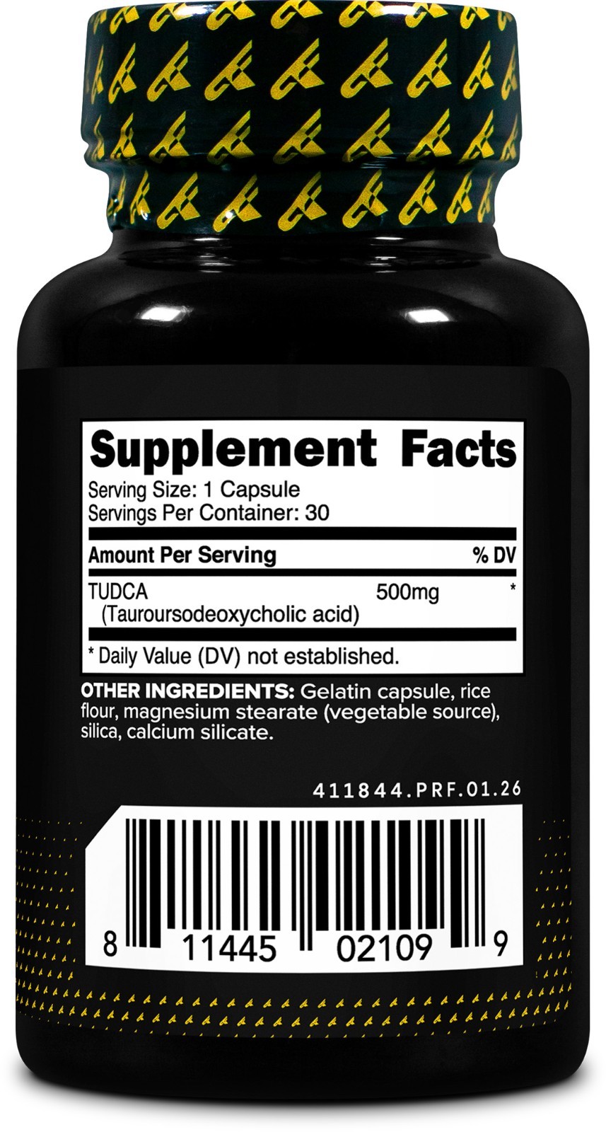 Primaforce TUDCA (Tauroursodeoxycholic Acid) 30 Servings, 500mg Per Serving