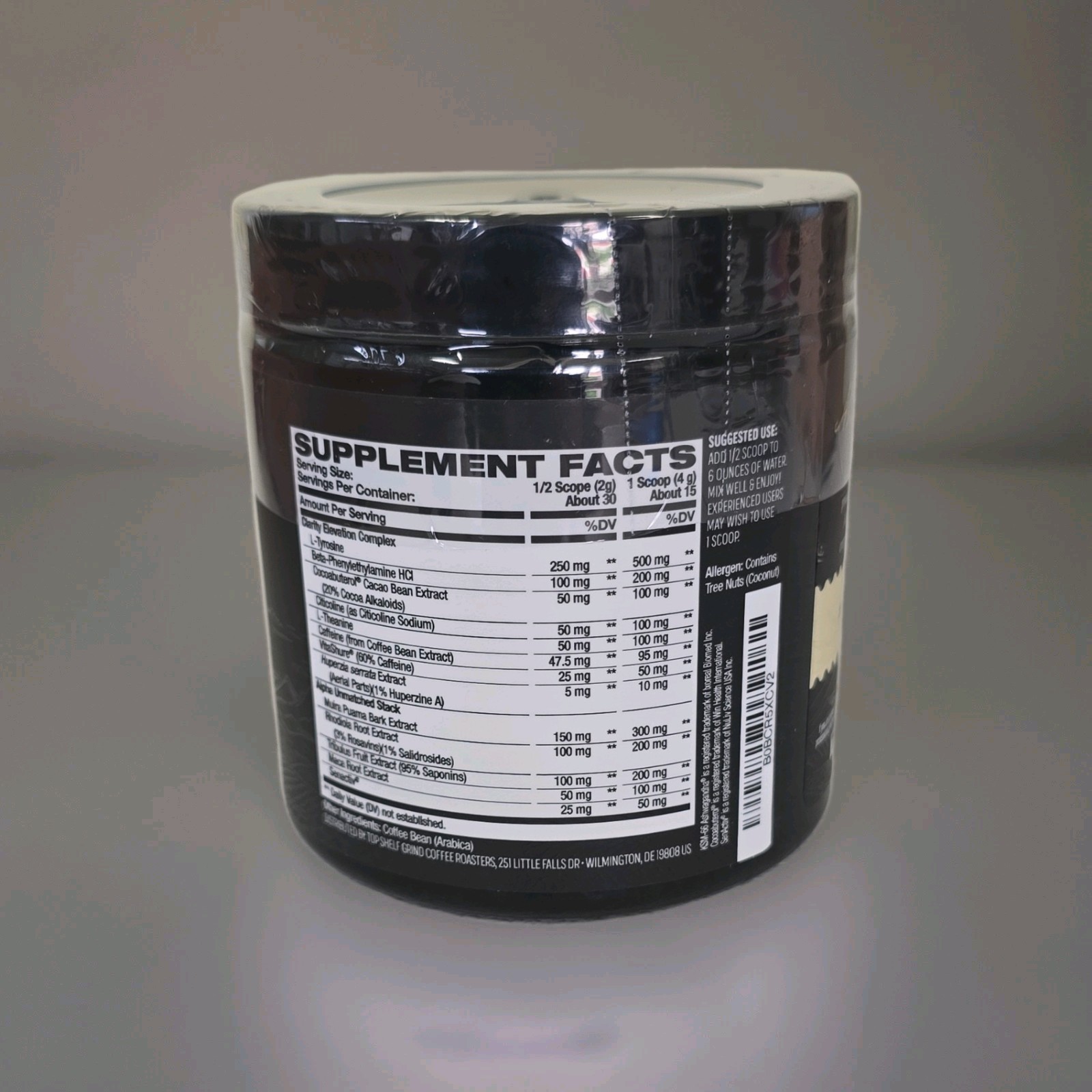 Alpha Grind Energy Supplement Powder 100% Arabica coffee + RAW Ingredients
