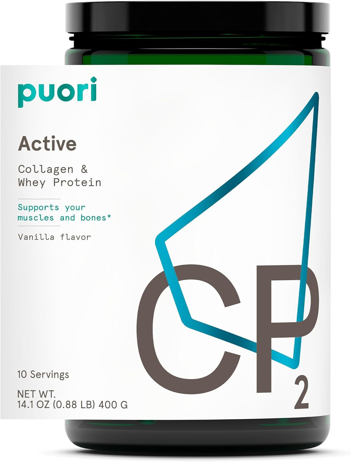 Whey Protein Powder with Collagen, CP2 Active, Pasture Raised, Grass-Fed & Non-G
