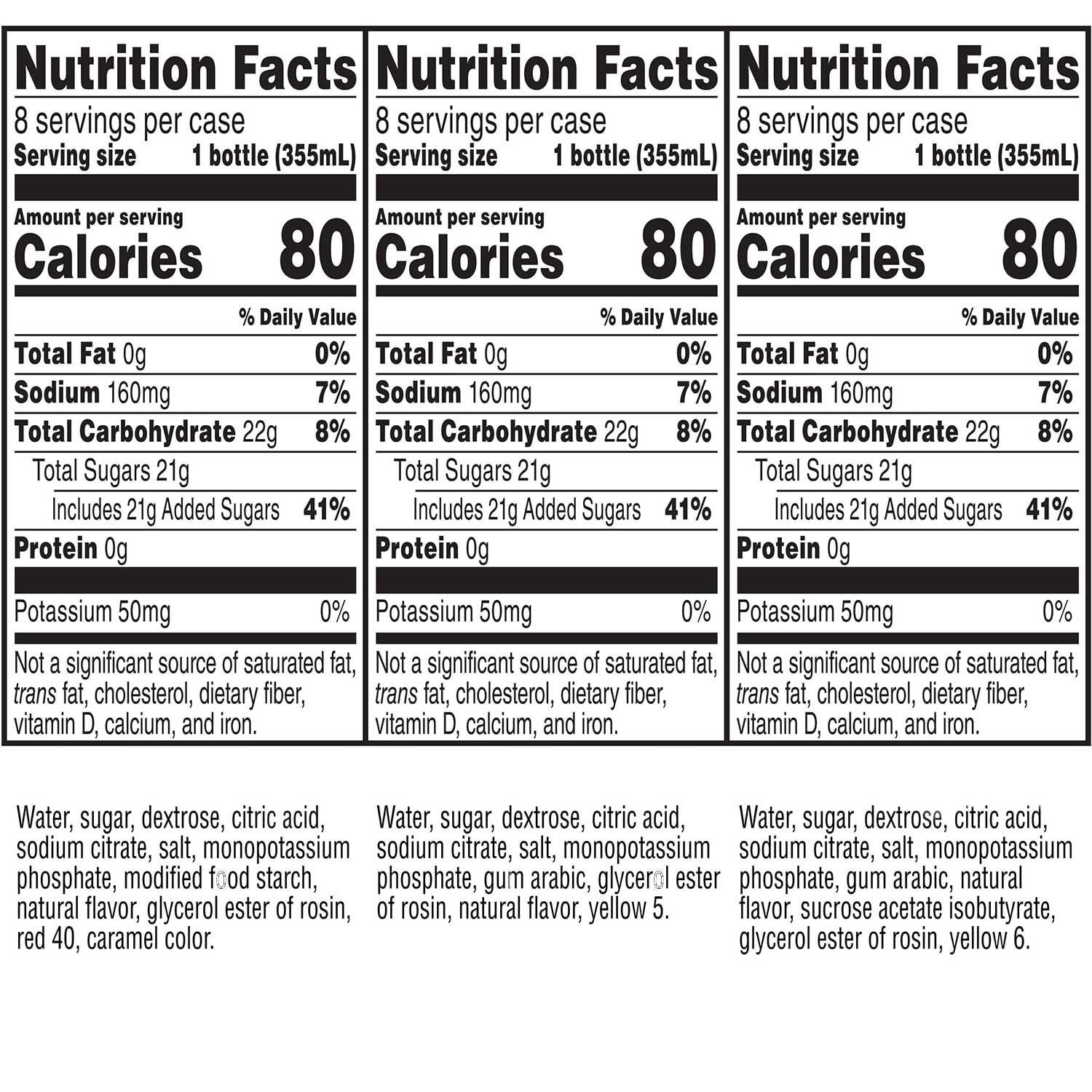 Gatorade Thirst Quencher Sports Drinks Core Variety Pack, 12 fl. oz., 24 pk.