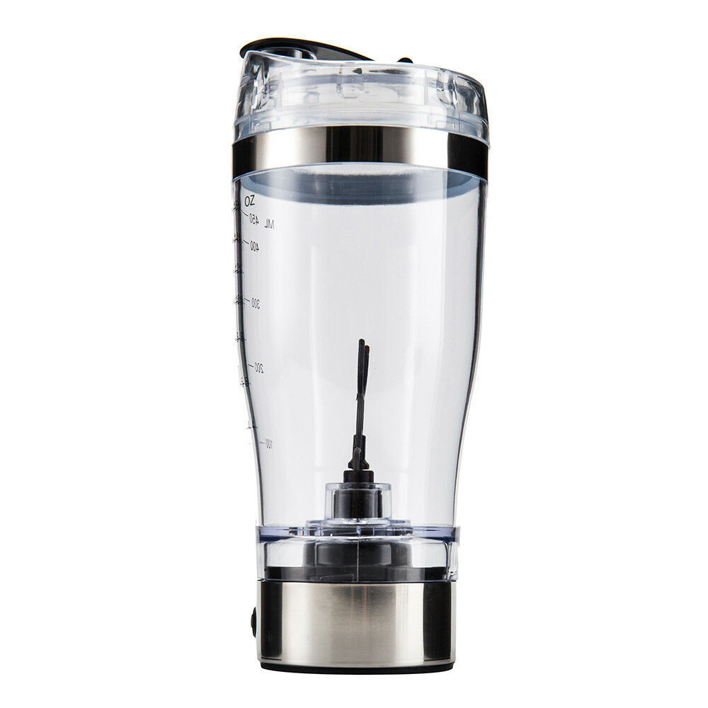 Electric Protein Shaker Bottle Rechargeable Mixer Cup Portable Drinking Blender