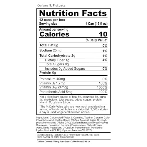 JOLT Energy Drink – 200mg Caffeine Drink with L-Carnitine & Taurine – Root Beer