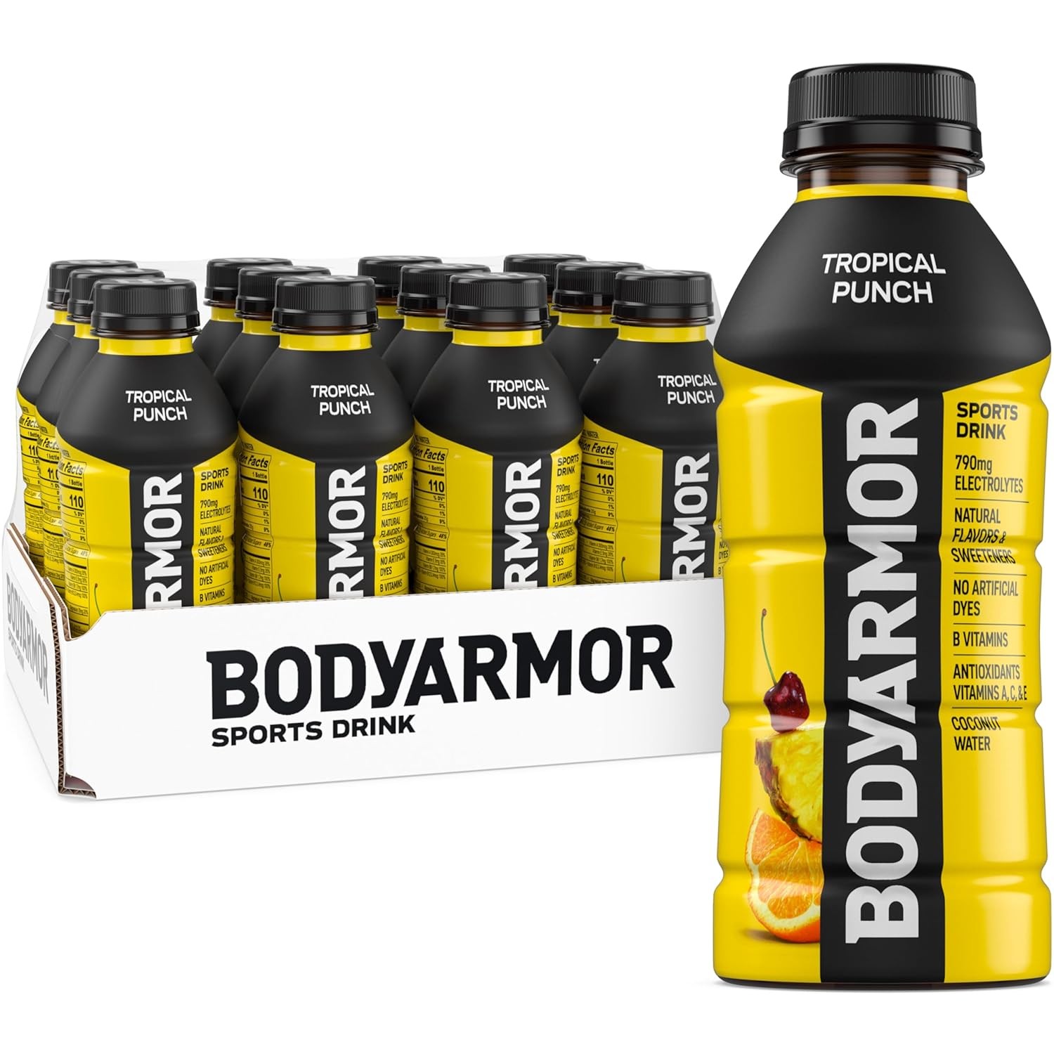 Electrolyte Sports Drink Tropical Punch 16 Fl Oz Hydration Pack