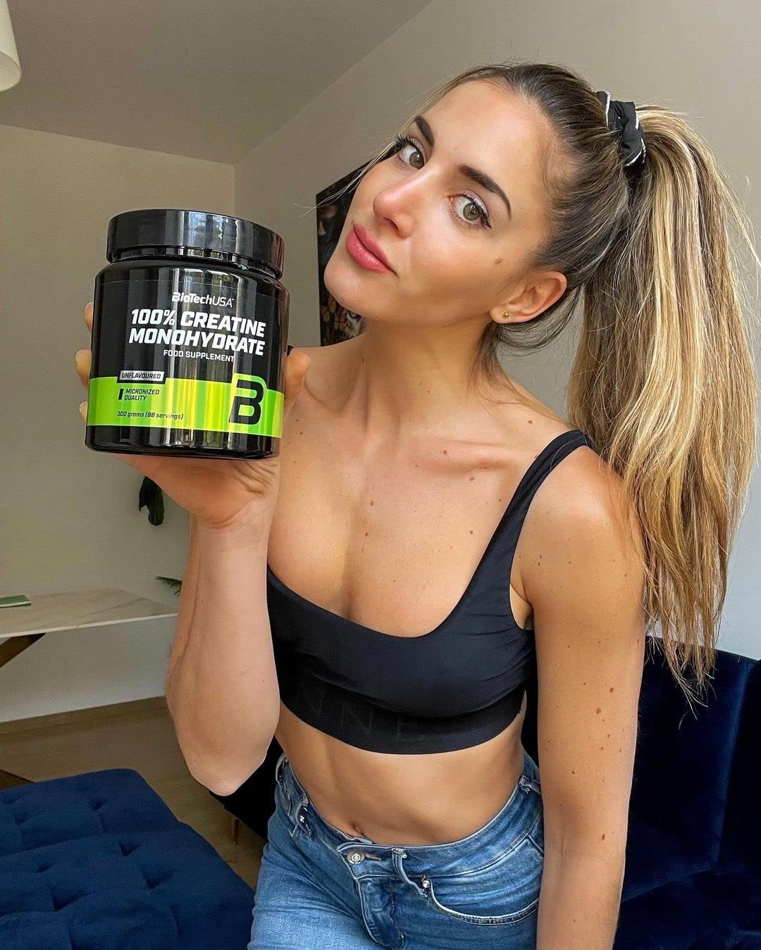100% Creatine Monohydrate – 0.661 lbs (Pot) – Biotech