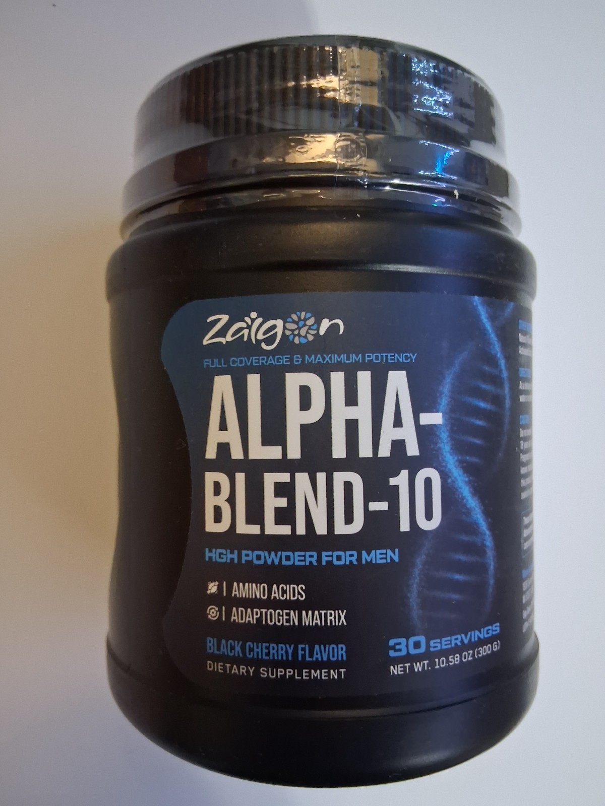 Men’s Supplement Alpha-Blend-10 Amino Acid Powder Black Cherry 300g 30 Servings