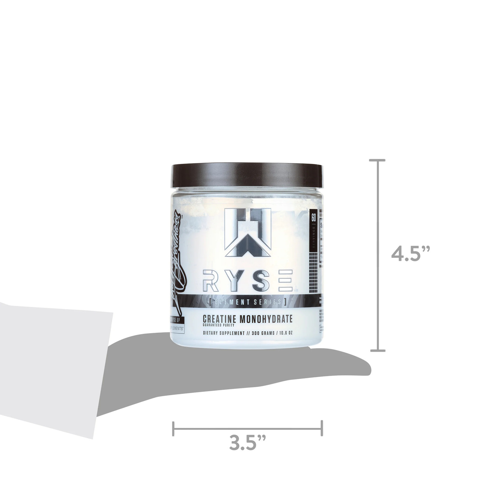 RYSE Creatine Monohydrate Unflavored Dietary Supplement for Muscle Growth 10.6 O