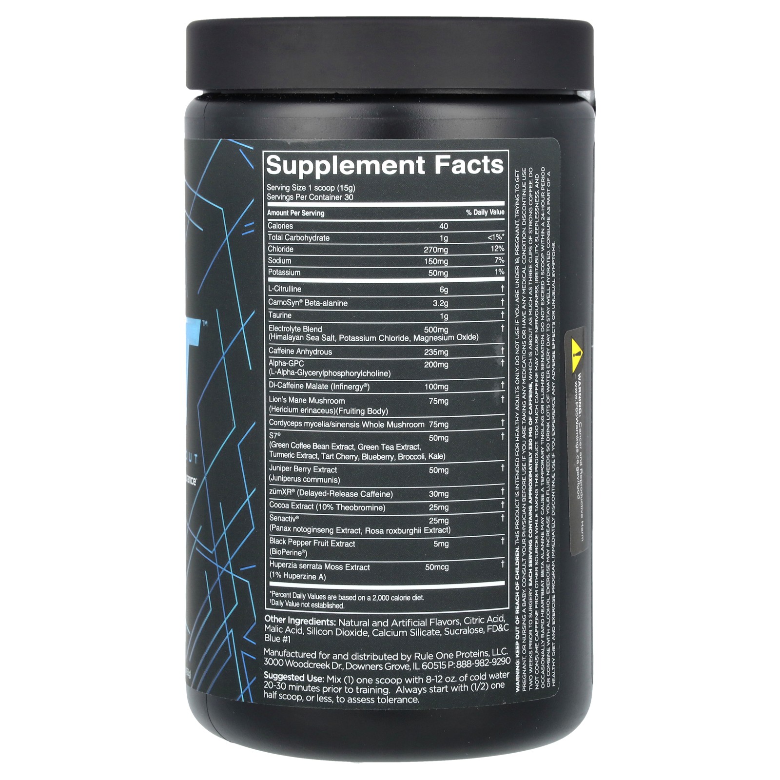 preLIFT, Pre-Workout, Blue Raspberry, 15.9 oz (450 g)