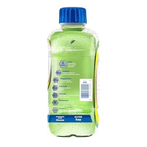 Electrolyte Drink Mix, Cucumber Lime Flavor, 21 Fl Oz Bottle, 12 Pack