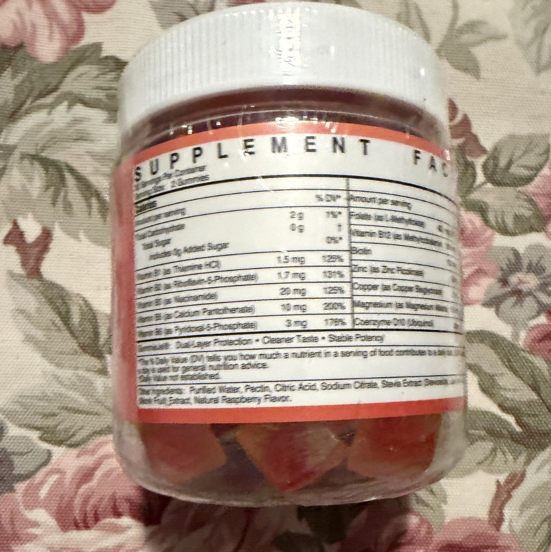 Zinc Picolinate Gummies, Chelated Organic Zinc 20mg + Copper 2mg Supplements