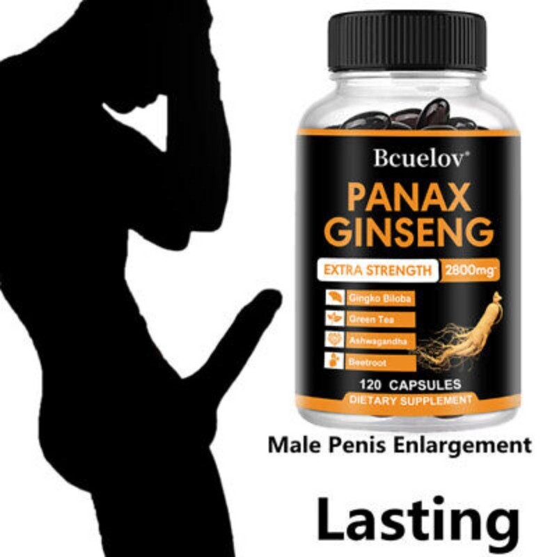 Panax Ginseng Capsules, Muscle Growth Support,Increase Stamina & Performance