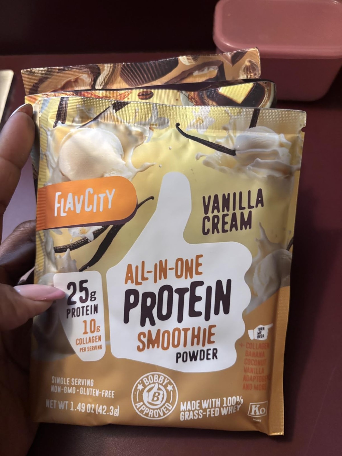 FlavCity Grass Fed Whey Protein Powder – Variety Pack – 25g Protein & 10g Collag