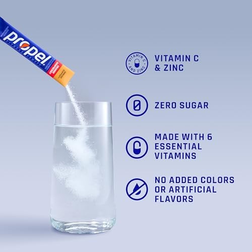 Propel Immune Support 0.11 Ounce (Pack of 32) Immune Support Variety
