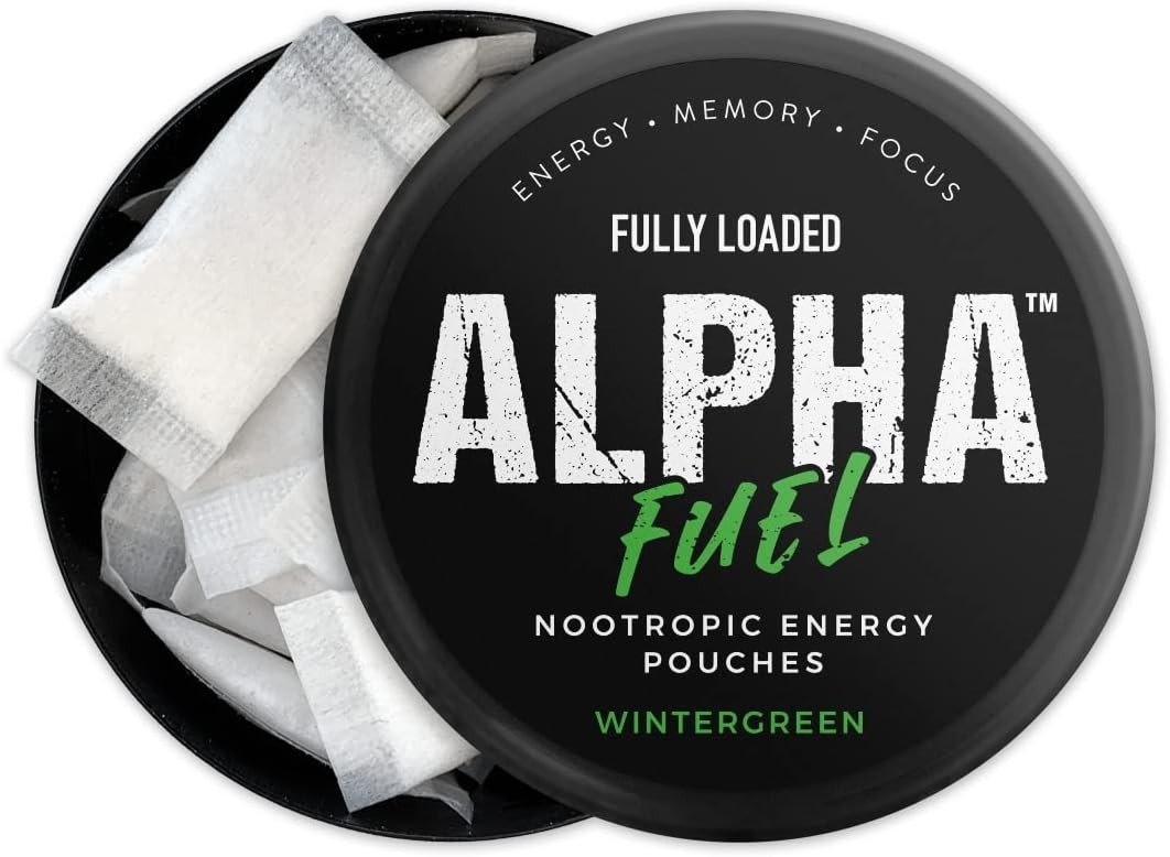 Fully Loaded Alpha Fuel Nootropic Pouches Wintergreen Fuel – Nootropic Energy…
