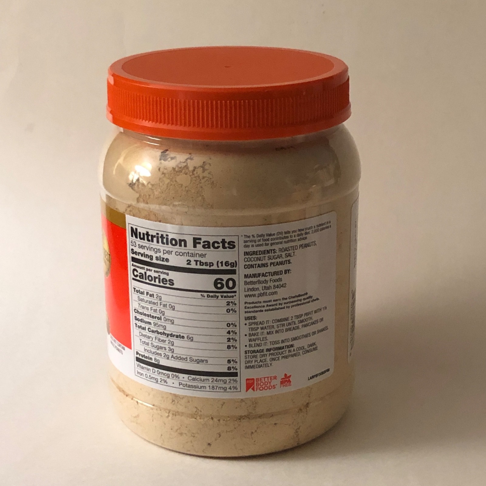 PB2 Organic Powdered Peanut Butter — 30 Oz