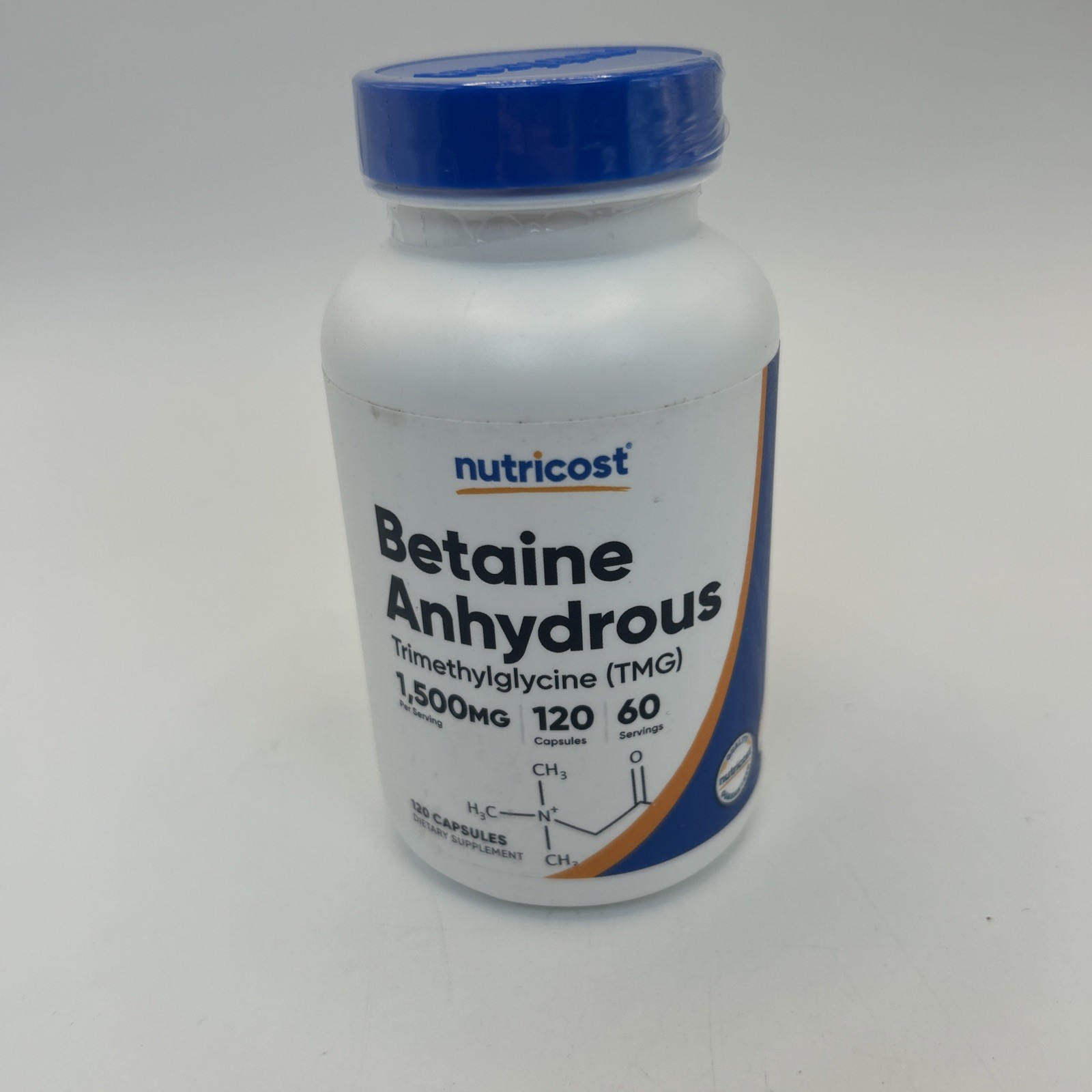 Nutricost Betaine Anhydrous 1500mg, 60 Servings Exp 06/2028