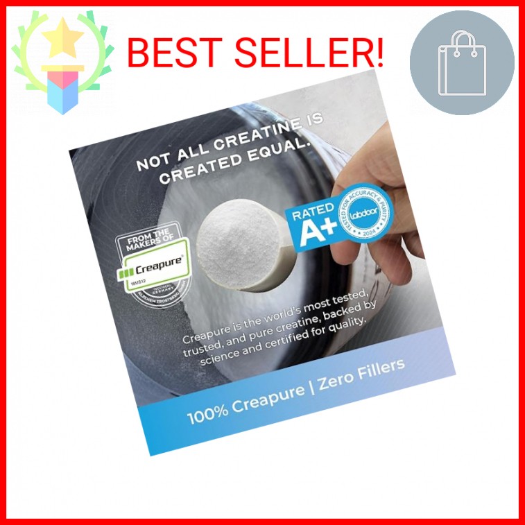 Muscle Feast Creapure Creatine Monohydrate Powder, Vegan Keto Friendly Gluten-Fr