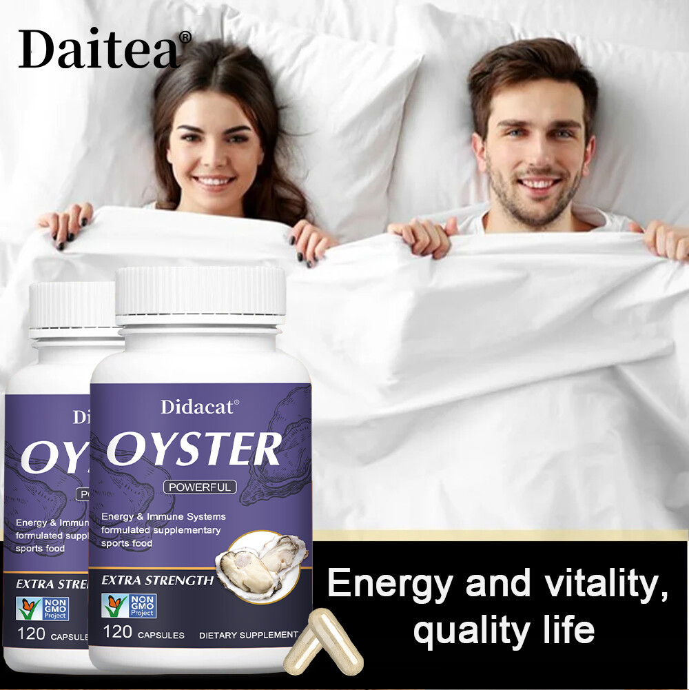 Oyster Extract-Energy & Stamina Complex For Men And Women Energy And Immunity