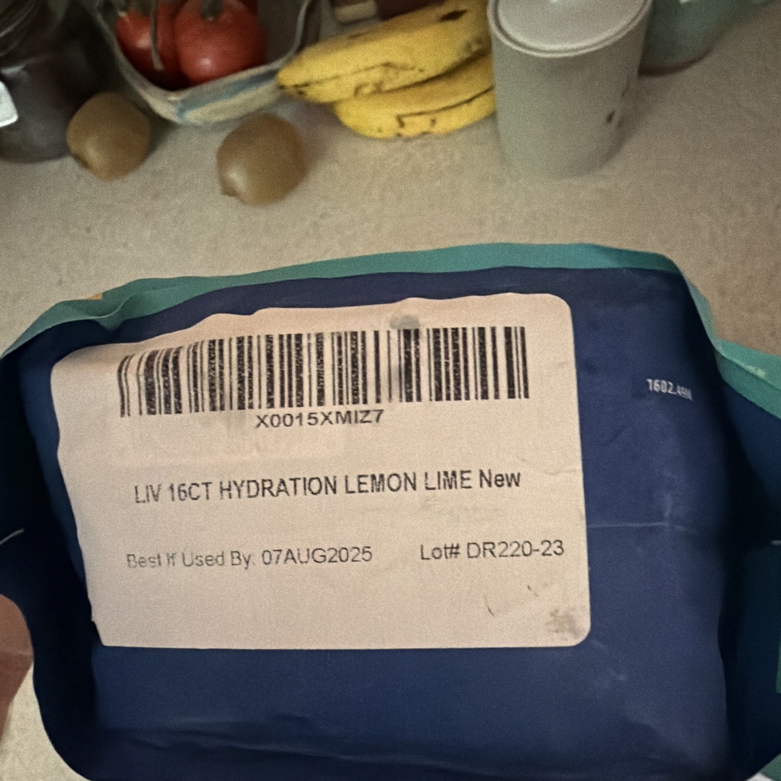 2 bags Liquid I.V. Hydration Multiplier Electrolyte Powder Lemon Lime 32 Sticks