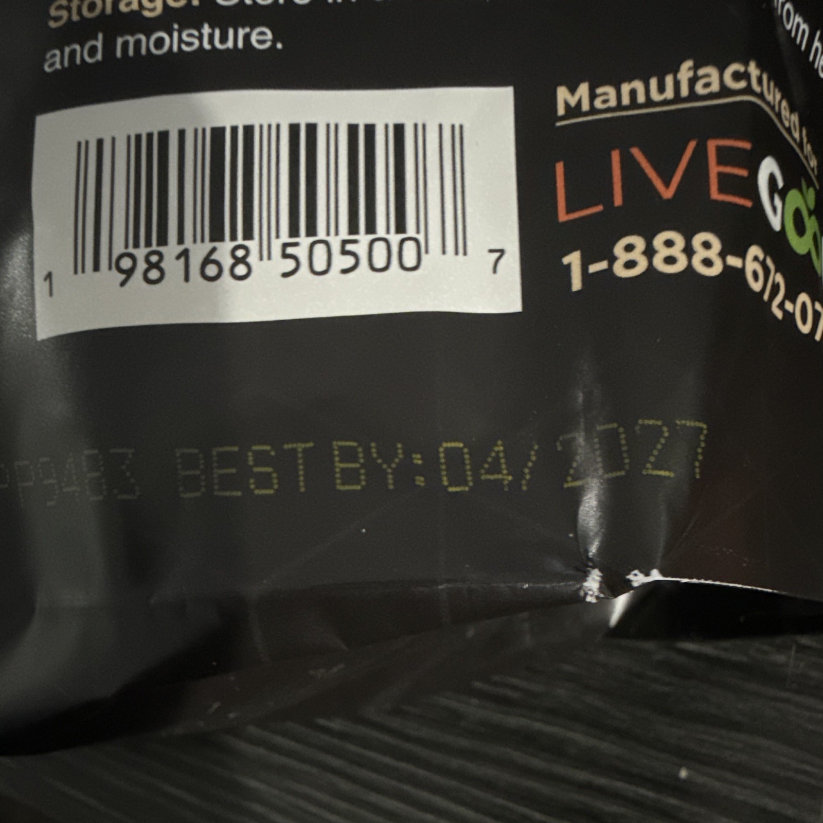 LiveGood Whey Protein Isolate + Colostrum Chocolate Keto 1.73 lb Exp 04/2027