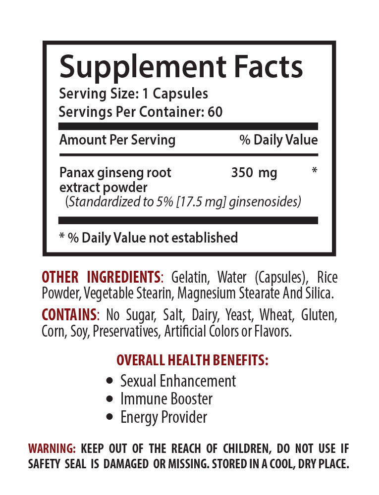 Metabolism boost – ACAI BERRY – KOREAN GINSENG COMBO – 2B – red maca liquid diet