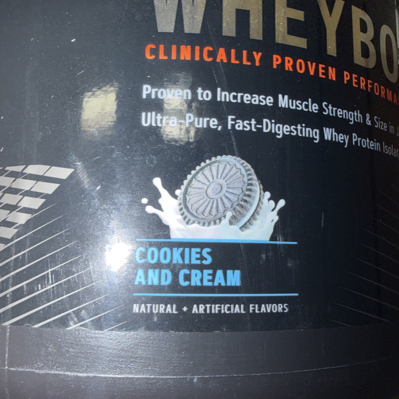 GNC Wheybolic Cookies Cream 2.9 Lb. 25 Servings Exp 10/28