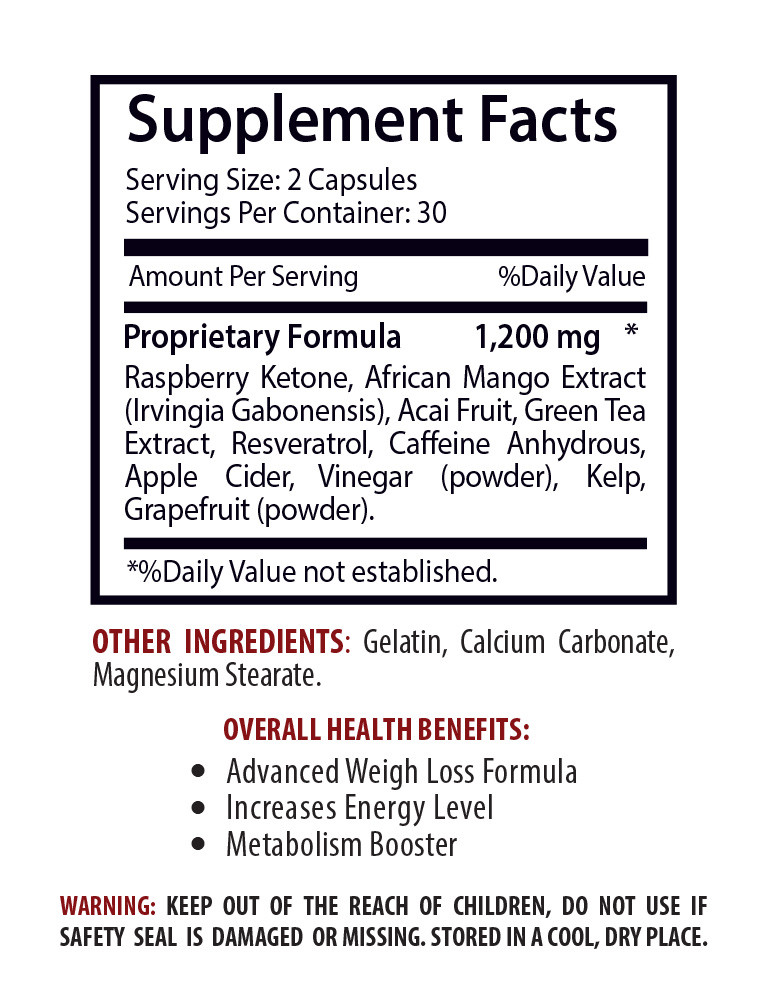 Antioxidant oil – RASPBERRY KETONES – ACAI BERRY COMBO – raspberry ketone drops