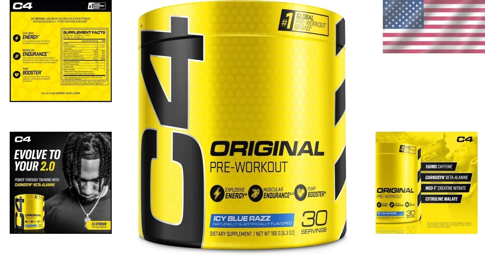 Pre-Workout Powder – Energy, Focus, Performance