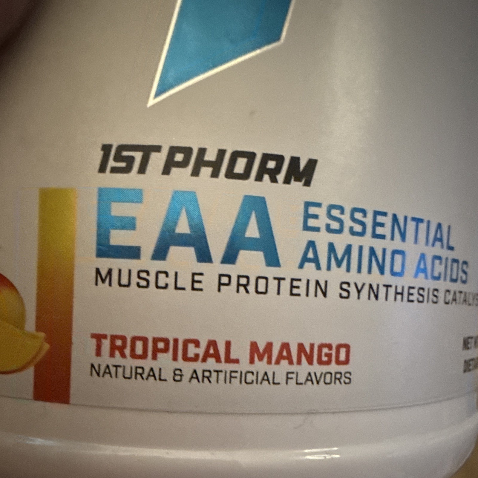 1st Phorm EAA Essential Amino Acids Powder, Tropical Mango, Gluten-Free