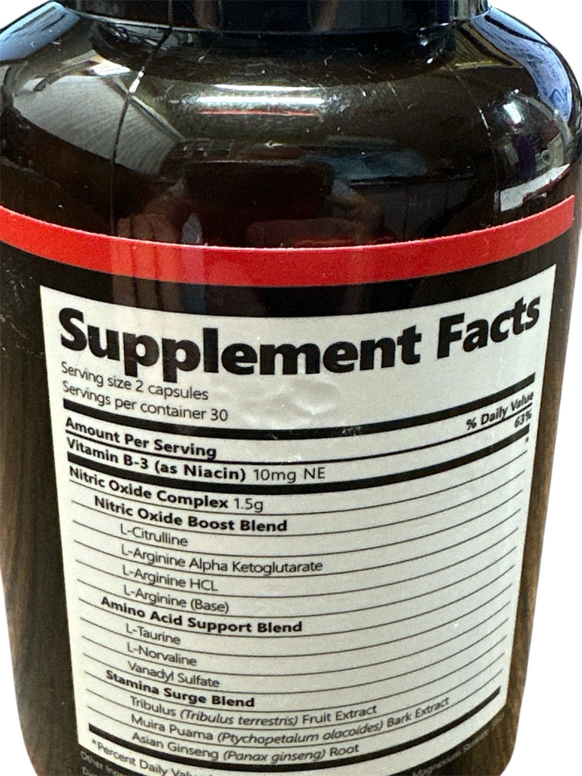 SNAP Nitric Oxide Booster 1500mg L-Arginine L-Citrulline Clean Label Certified