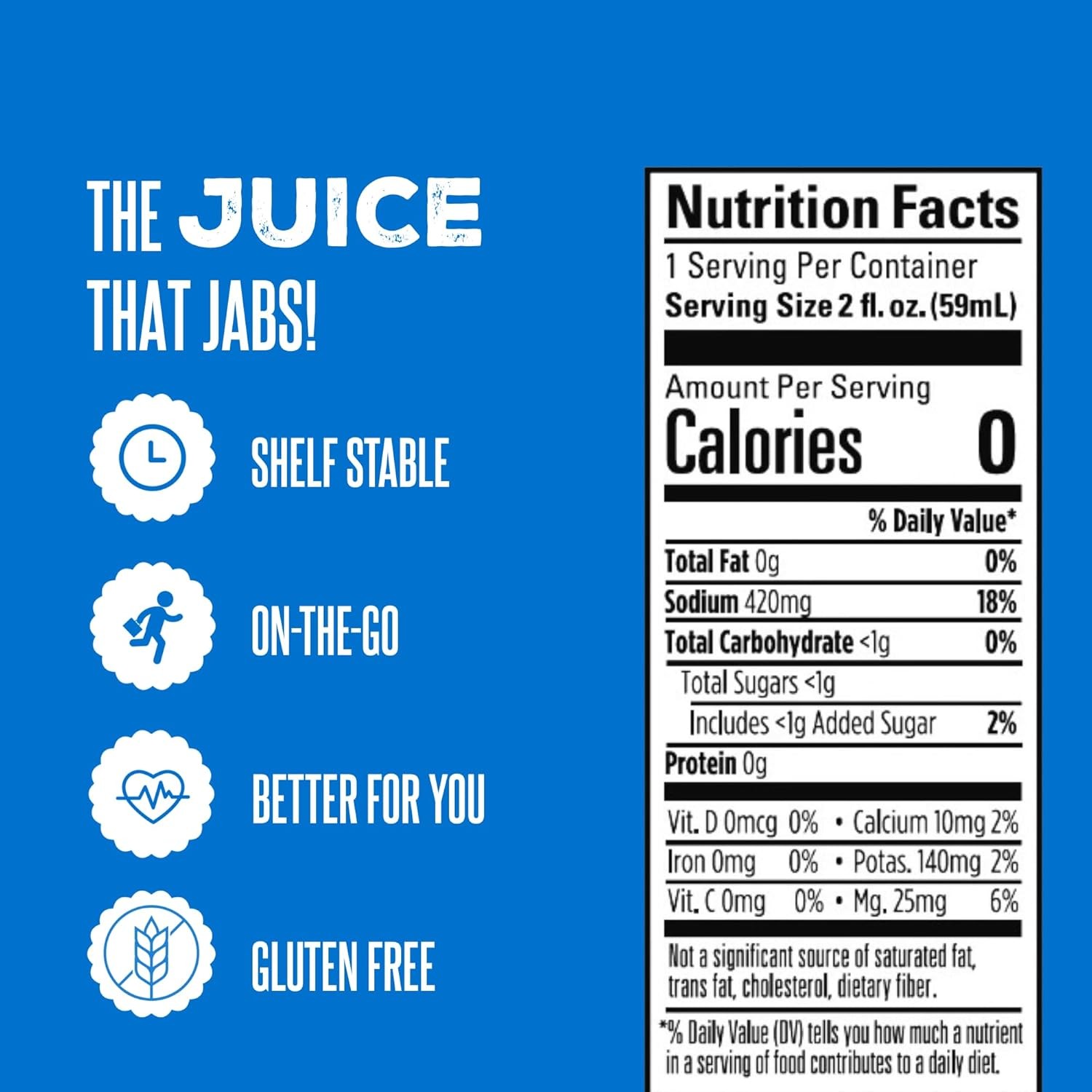 Suckerpunch Electrolyte Pickle Juice Shot, Leg and 2 Fl Oz (Pack of 12)