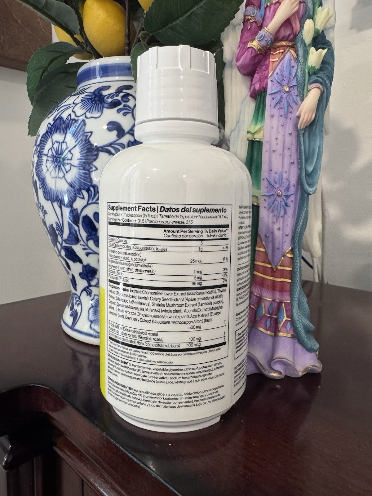 K-21 “NEW & IMPROVED” by IMMUNOTEC 16 fl.oz. BOTTLE.