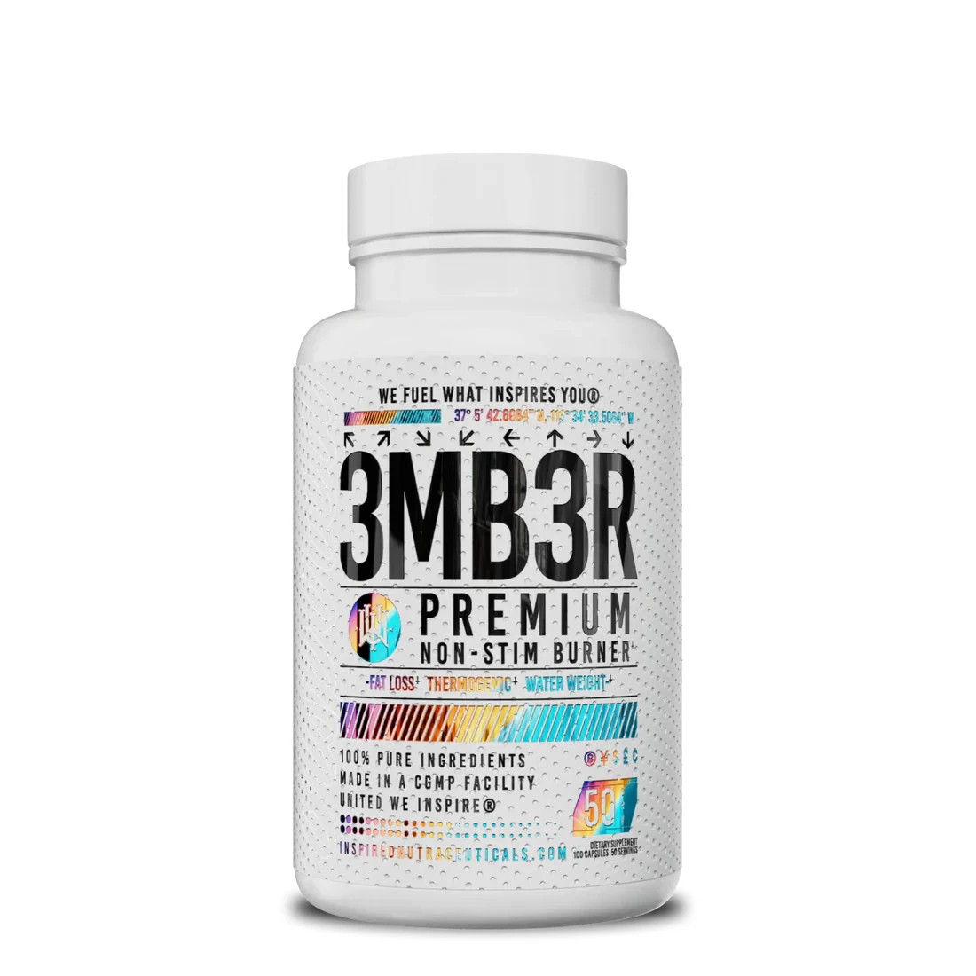 3MBER NON STIM FAT BURNER BY INSPIRED NUTRA 4/26