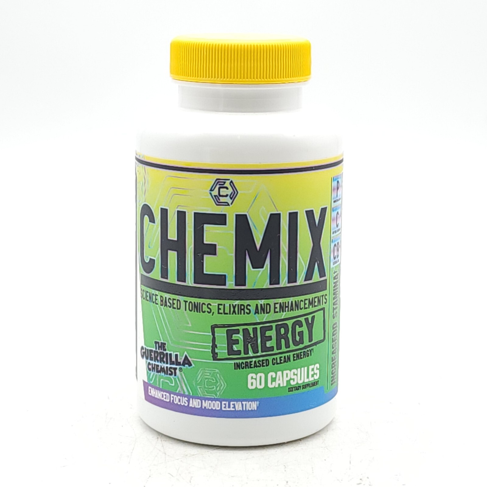 Chemix ENERGY 60 Capsules – Increased Clean Energy, Enhanced Focus & Mood