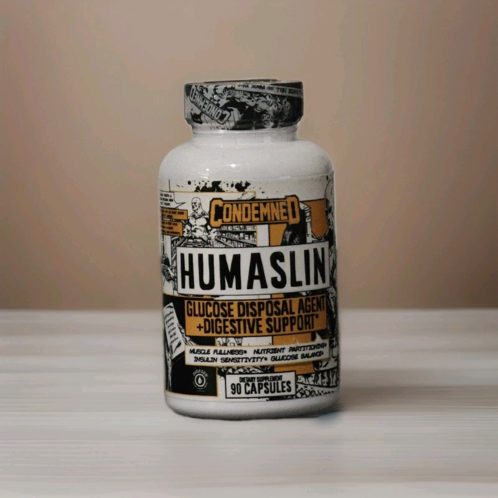 Condemned Labz, Humaslin Glucose Disposal Agent, 30 Servings (90 Capsules)