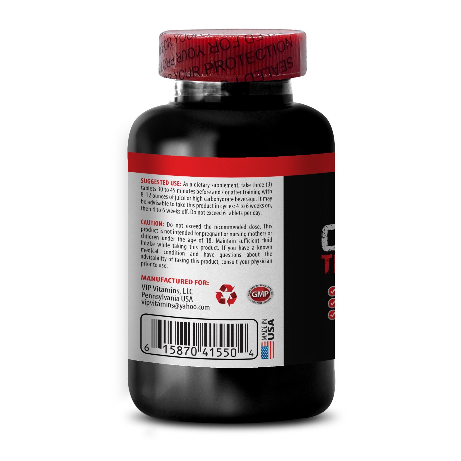 Sport Vitamins – CREATINE TRI-PHASE – Increase your Work Creatine Pyruvate 1B 90