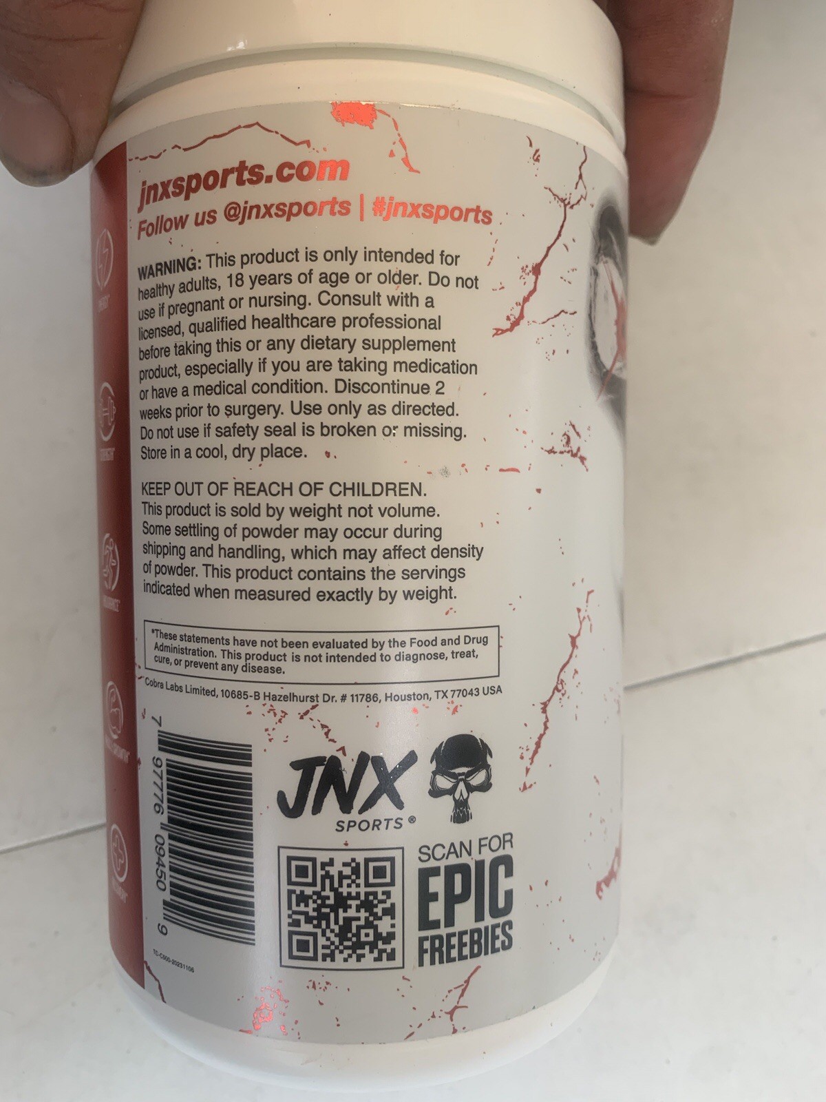 The Curse Creatine 5G Per Serving Pharmaceutical Grade Exp 02/2027 Unflavored