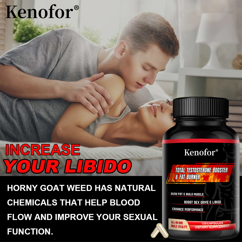 Total Testo Booster,Enhance Stamina, Performance & Endurance,Increase Libido
