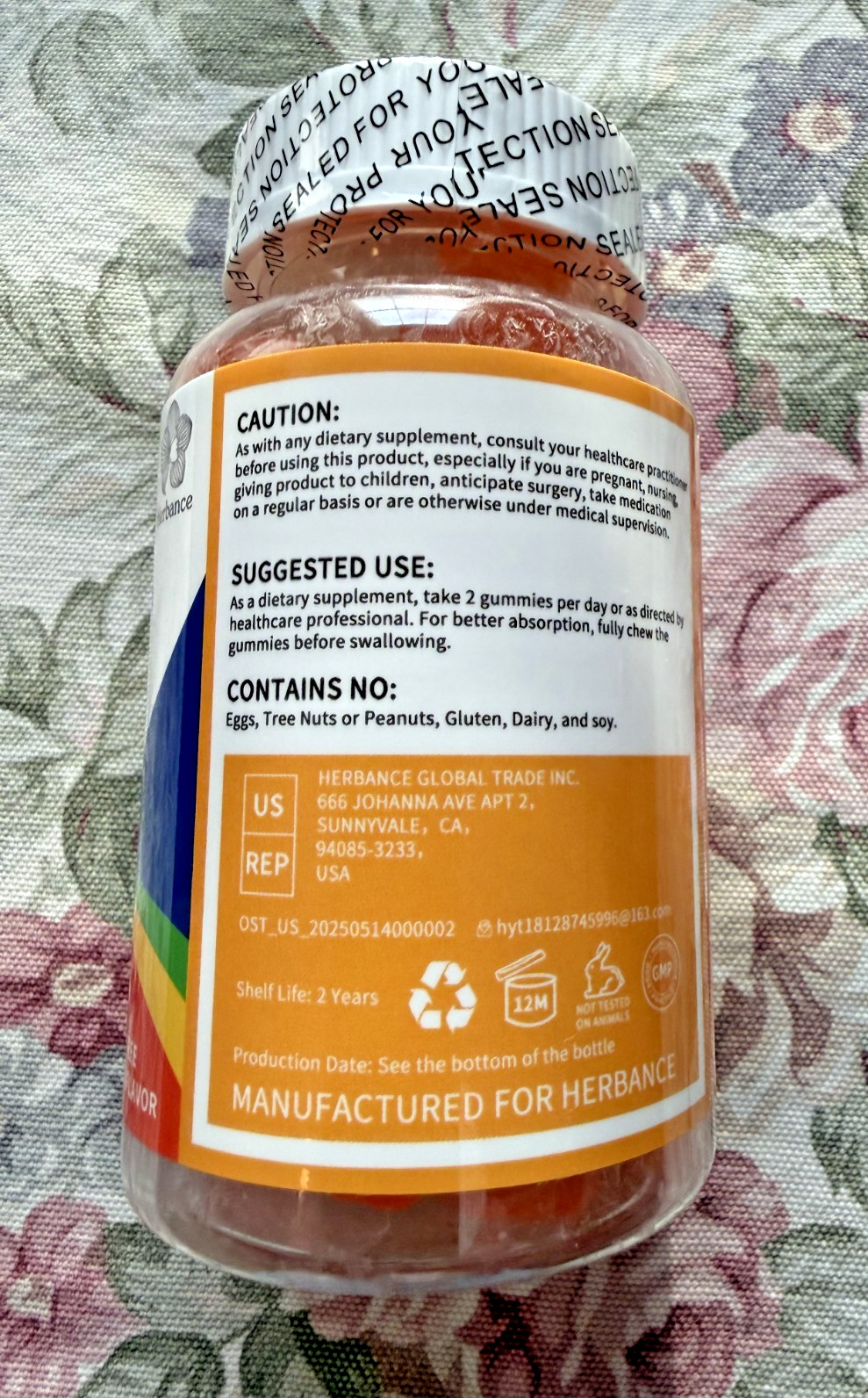 Magnesium L-threonate Gummies 1000mg for Kids & Adults, High Absorption