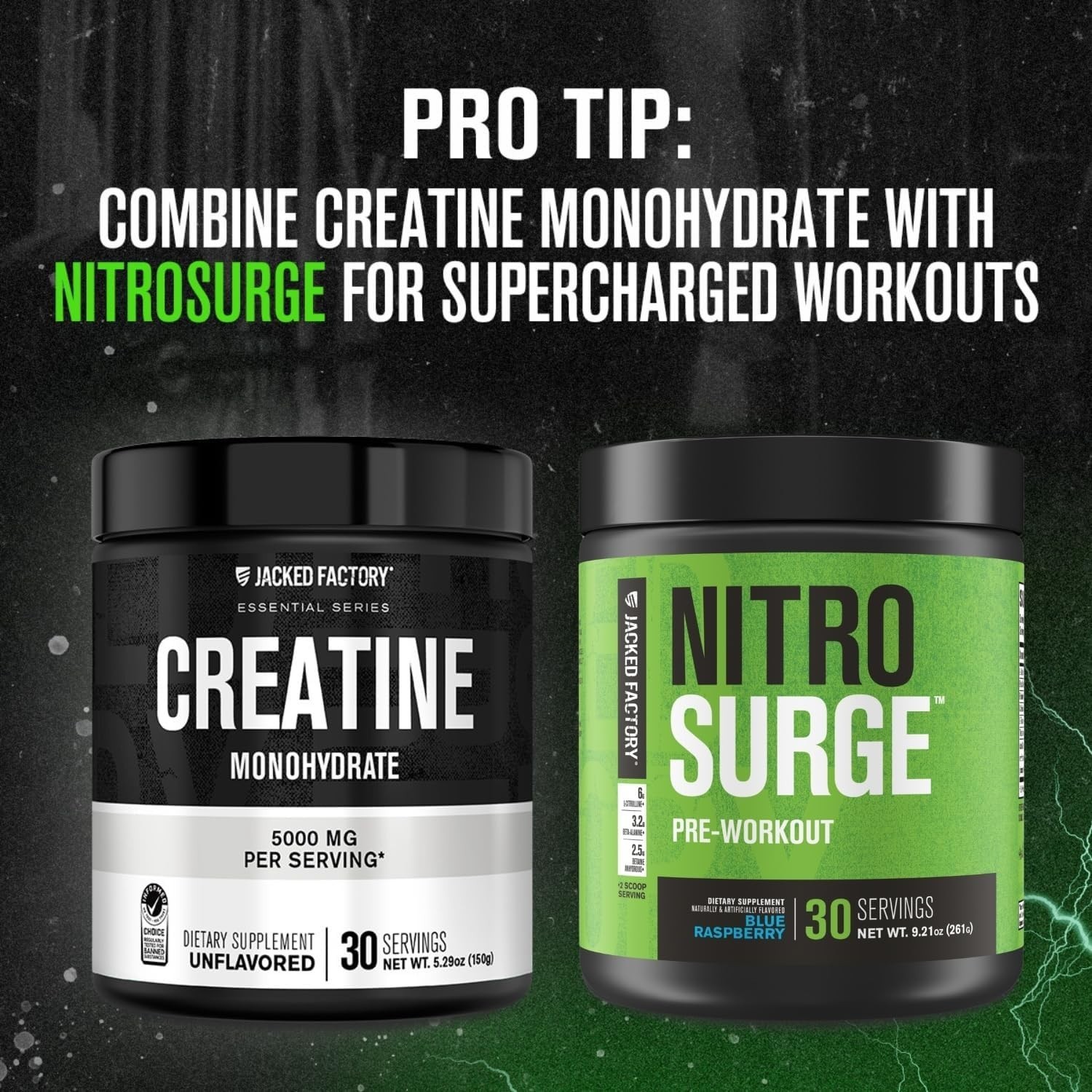 30 Servings of High-Quality Creatine Monohydrate 150g – Perfect Daily Supplement