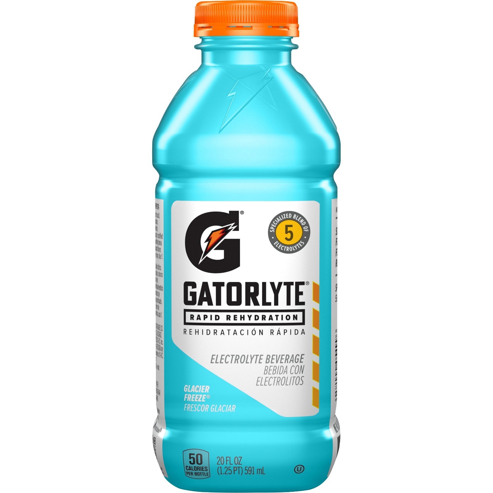 (12 pack) Gatorlyte Rapid Rehydration Electrolyte Drink, Glacier Freeze, 20 fl o